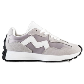SHELOVET Lässige Turnschuhe beige
