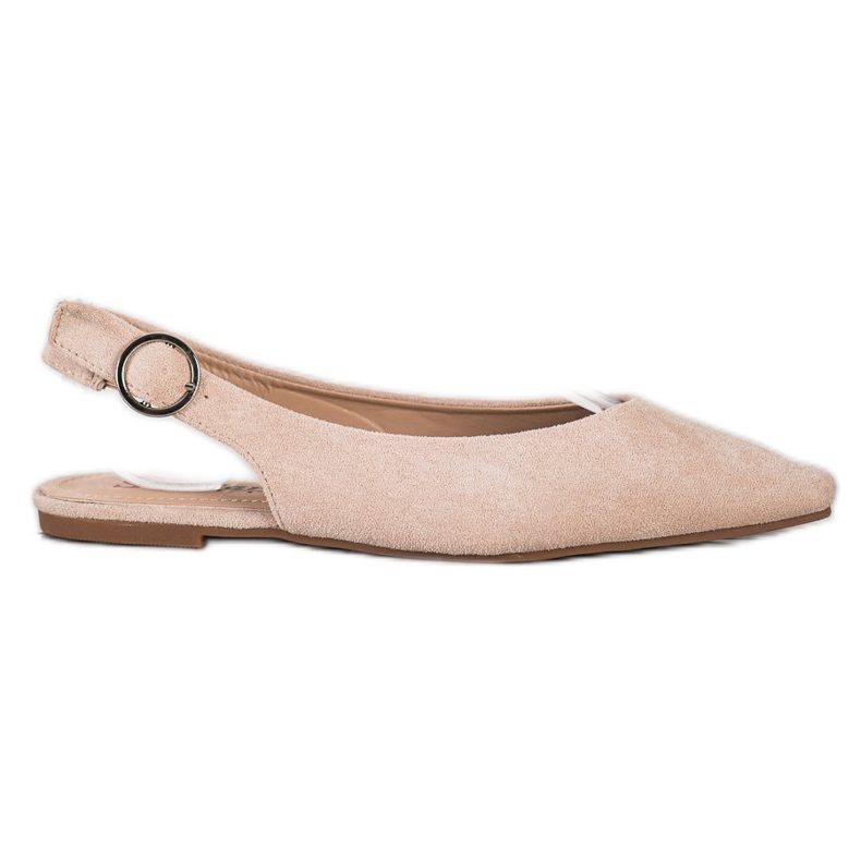 Seastar Pumps mit entdecktem Absatz beige