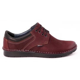 Kampol Herren Freizeitschuhe 11/34 bordeaux rot