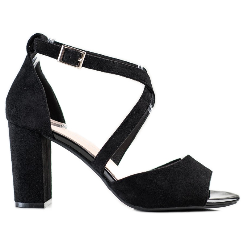Modische Sergio Leone Pumps schwarz