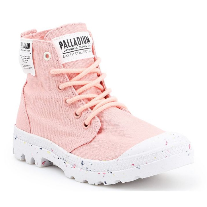 Schuhe Palladium Hi Organic W 96199-647-M rosa