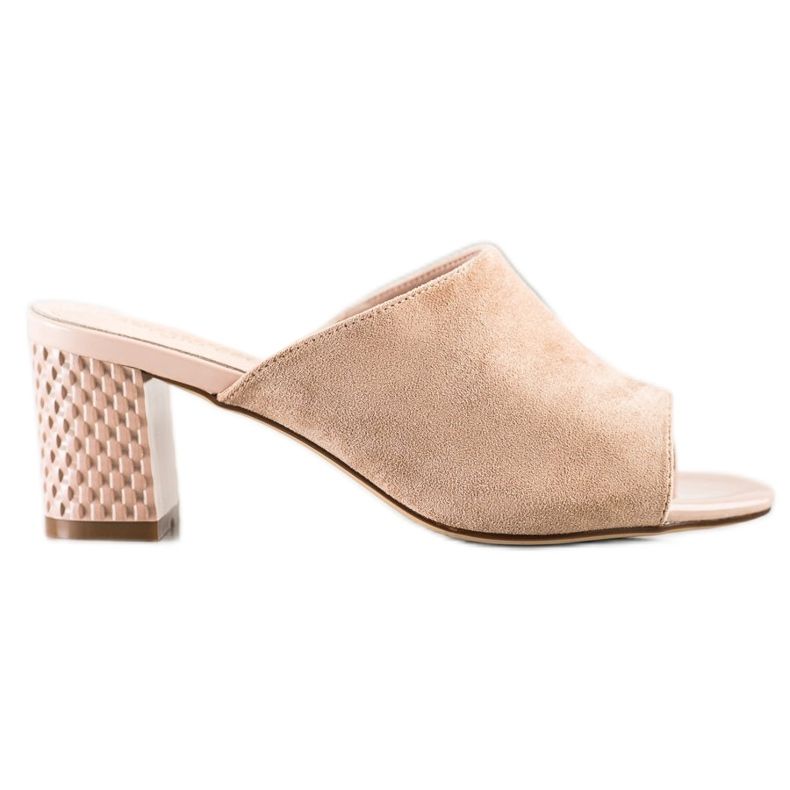Elegante Sergio Leone Hausschuhe beige