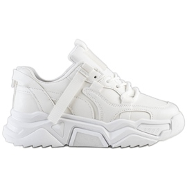 SHELOVET Weiße Turnschuhe