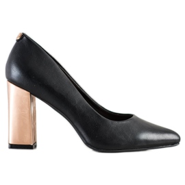 Klassische Sergio Leone Pumps schwarz