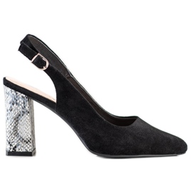 Pumps an einer Bar Sergio Leone schwarz