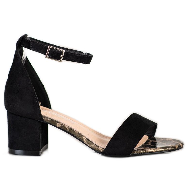 Sandalen an einer Bar Sergio Leone schwarz