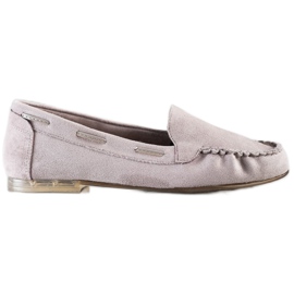 Graue Loafer von Sergio Leone beige