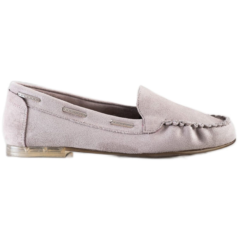Graue Loafer von Sergio Leone beige