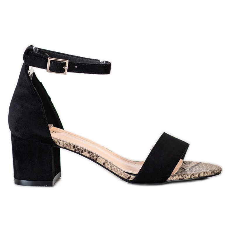 Sandalen an einer Bar Sergio Leone schwarz