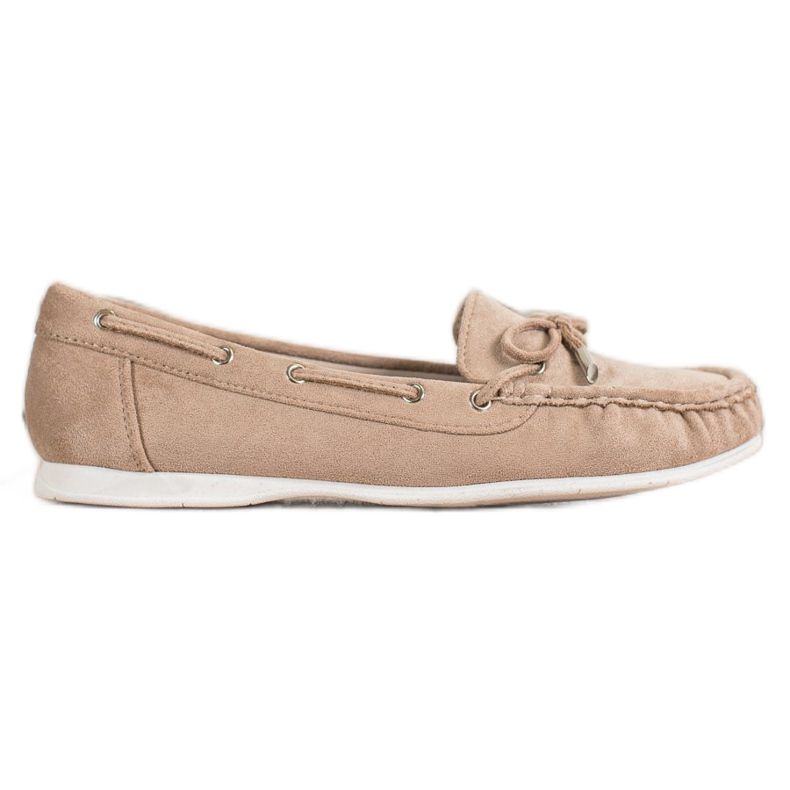 SHELOVET Lässige Beige Loafer