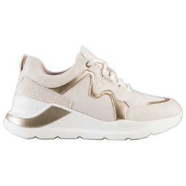 Weide Bequeme stylische Sneaker beige