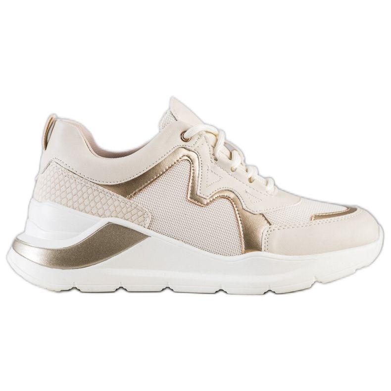 Weide Bequeme stylische Sneaker beige