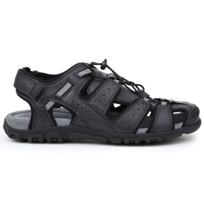 Sandalen Geox US Strada BM U6224B-0MEBC-C9999 schwarz