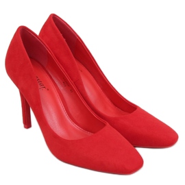 Rote Damen High Heels LE080P Rot