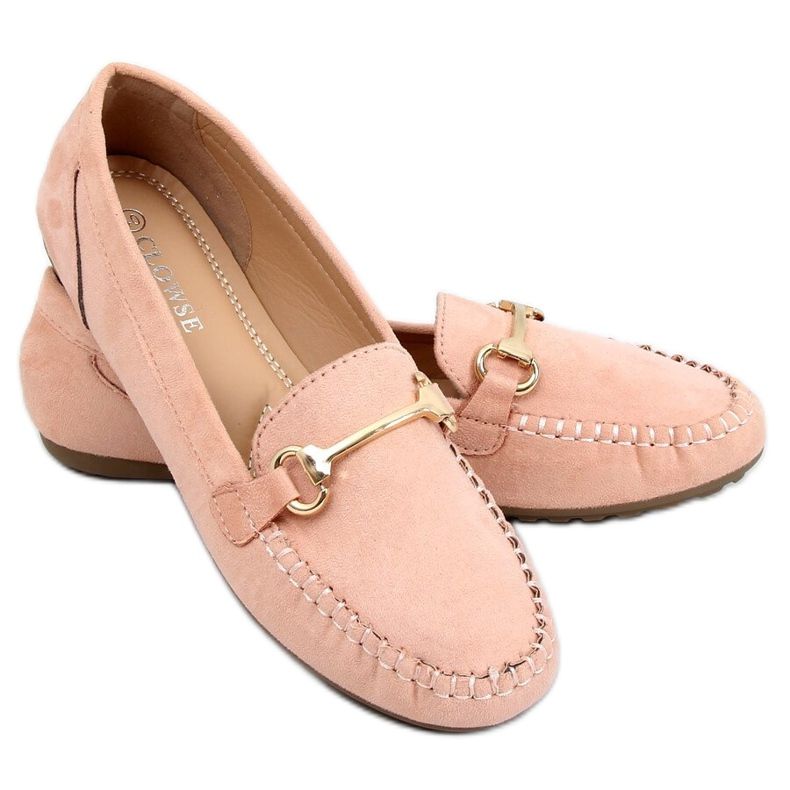 Rosa Damen Slipper in Rosa 0F219 Rosa