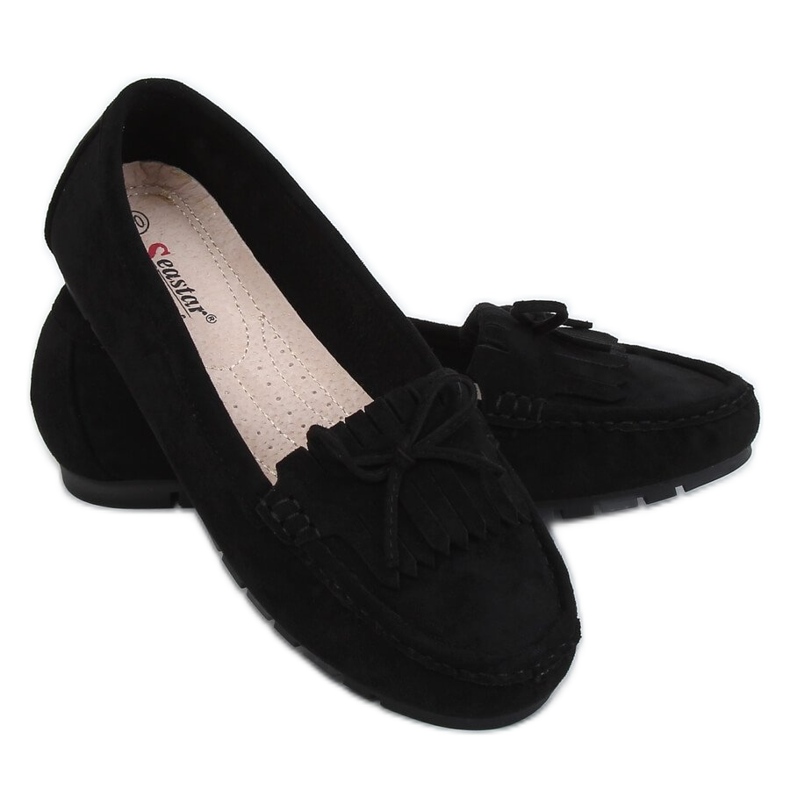 Schwarz Damen Slipper GS11P Schwarz