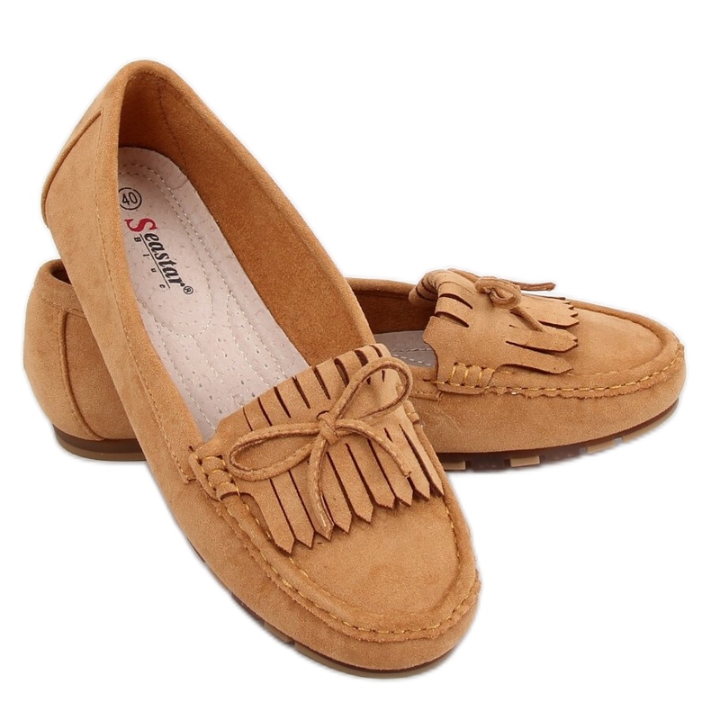 Camel GS11P Tan Damen Slipper braun