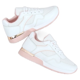 Weiße Sportschuhe VL134P WEISS / PINK