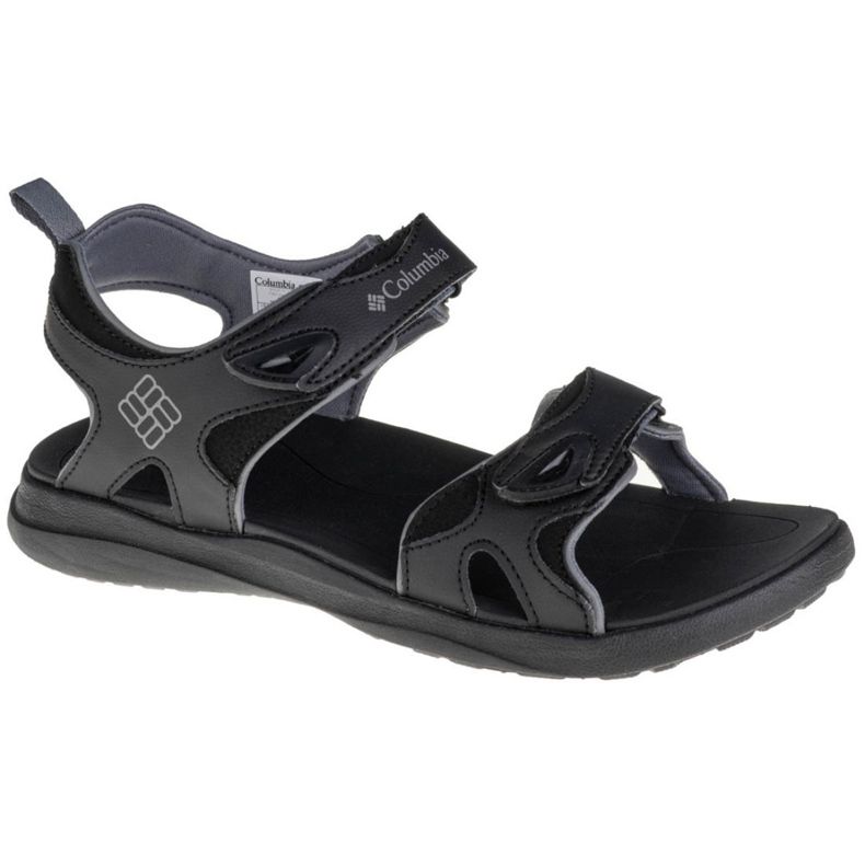 Columbia 2-Riemen-Sandalen M 1907061010 schwarz grau