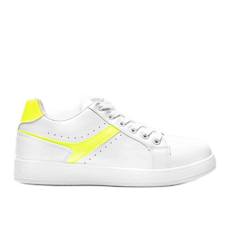 Neon Green Meadow weiße Sneaker für Damen