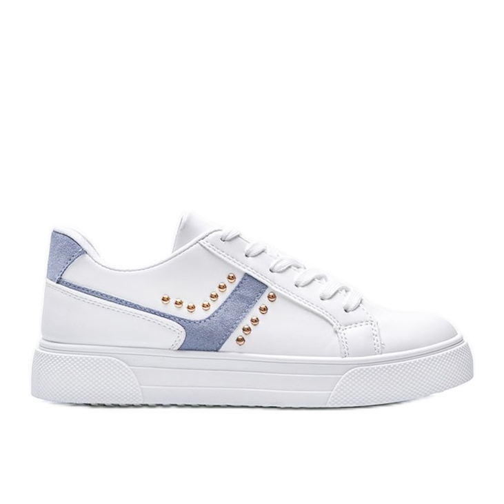 Blaue weiße Sneakers von Emilie für Damen