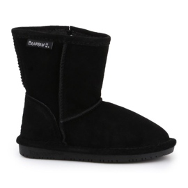 BearPaw Emma Kleinkind Zipper Jr 608TZ Schwarz Neverwet Schuhe