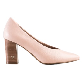 Pumps mit Öko-Leder VINCEZA rosa