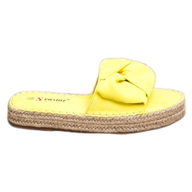 Seastar Espadrilles aus Wildleder gelb