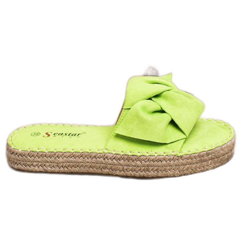 Seastar Espadrilles aus Wildleder grün
