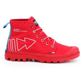 Schuhe Palladium Pampa Dare Pc U 76862-633-M rot