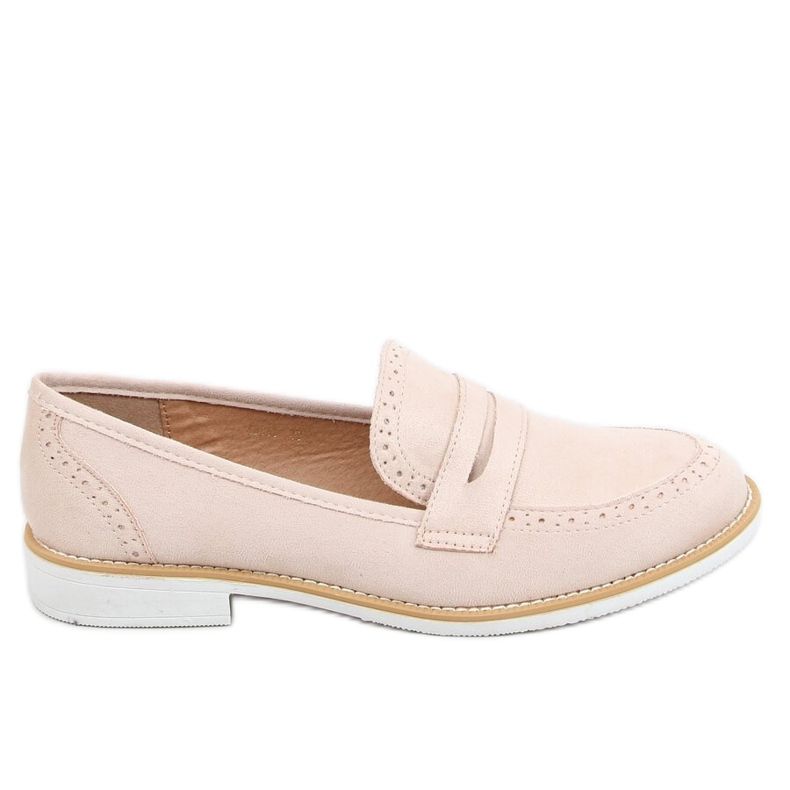 Beige Slipper für Damen AB689 Nude