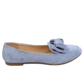 Blaue Damen Slipper 9086 Jeans