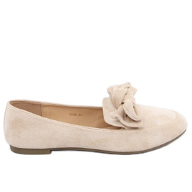 Damen Slipper beige 9086 Beige