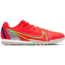 Nike Mercurial Vapor 14 Pro Tf CV1001 600 Fußballschuh rot rot