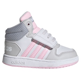 Adidas Hoops Mid 2.0 I Jr FY9290 Schuhe rosa grau