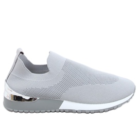 Graue Socken Sportschuhe LDH006 Grau