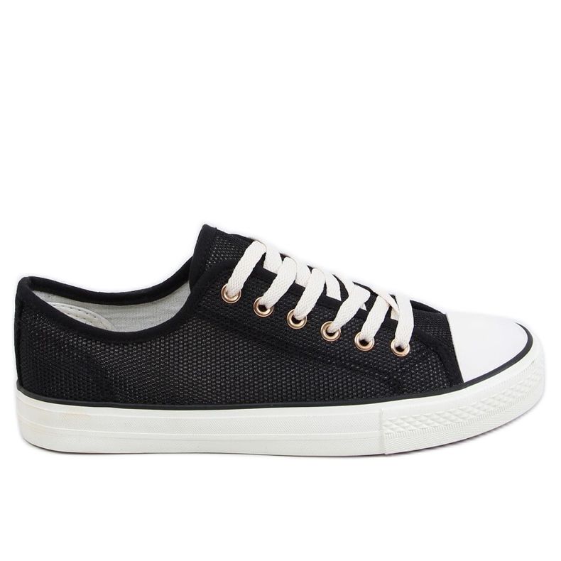 Schwarze Damen-Sneaker 3176 Schwarz