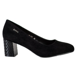 Klassische Sergio Leone Pumps schwarz