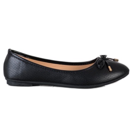 Clowse Schwarze Ballerinas