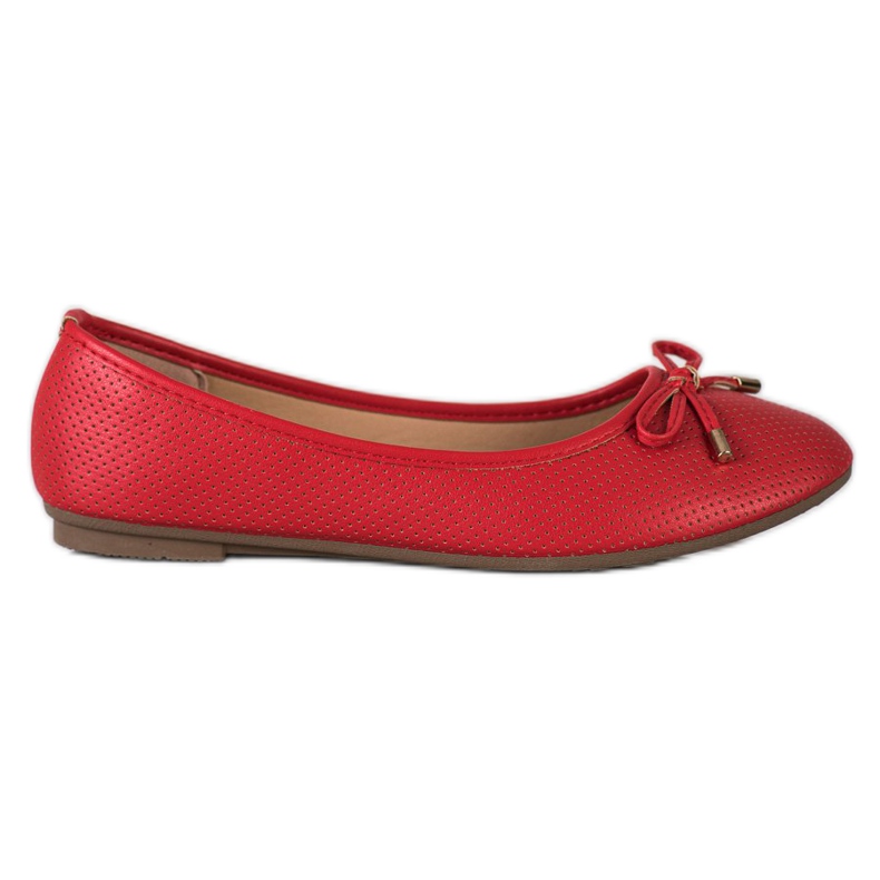 Clowse Rote Ballerinas