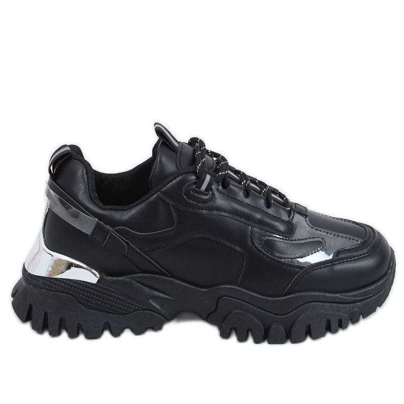 Schwarz 9931 Schwarze Sportschuhe