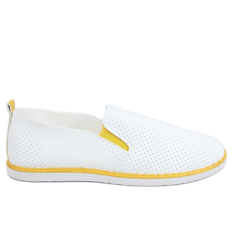 Sneakers Slip-On Weiß AA620 Gelb