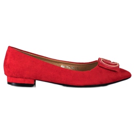 Fama Elegante Ballerina mit Ornament rot