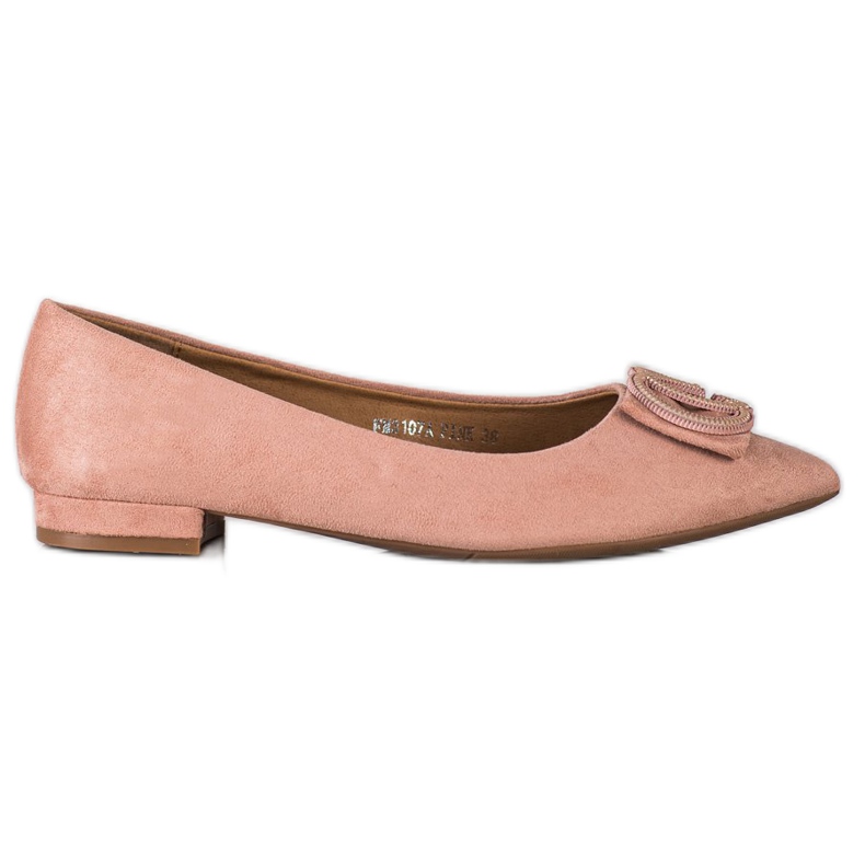 Fama Elegante Ballerina mit Ornament rosa