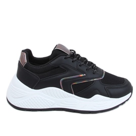 Schwarz GB-003 Schwarze Sportschuhe