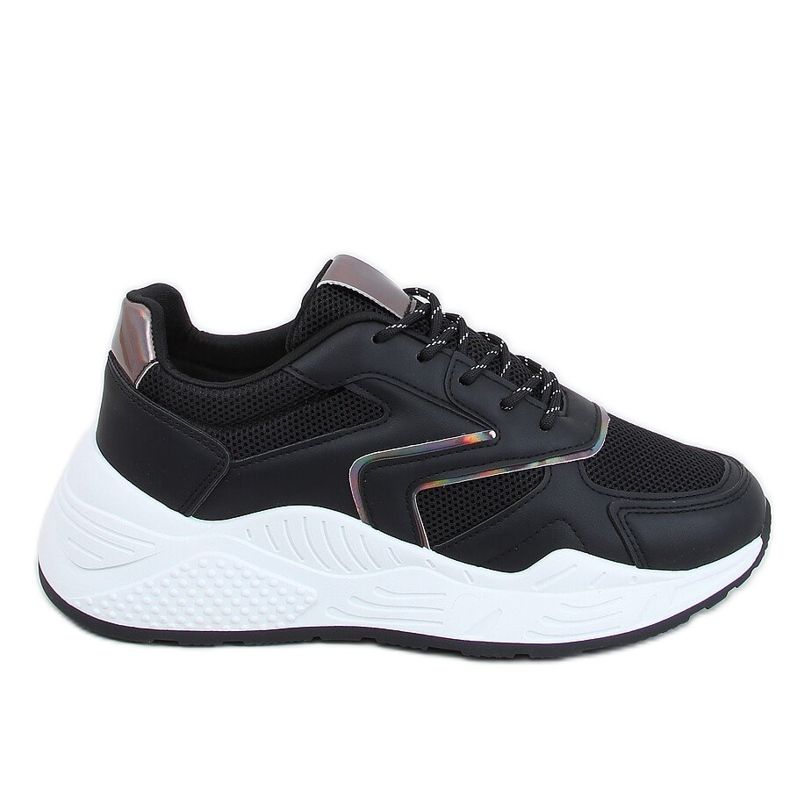 Schwarz GB-003 Schwarze Sportschuhe