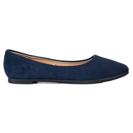 Klassische VINCEZA Ballerinas navy blau