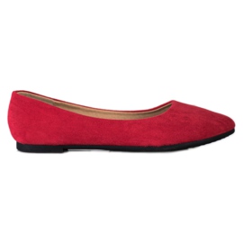 Klassische VINCEZA Ballerinas rot