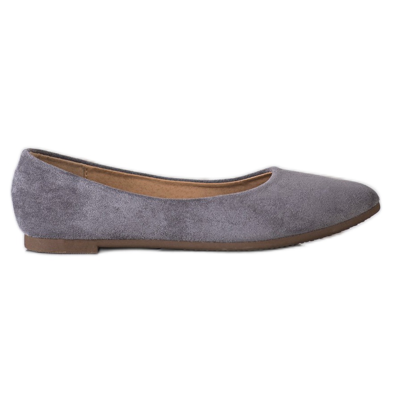 Klassische VINCEZA Ballerinas grau