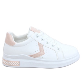 Weiße Damen Sneaker CC-40 Pink rosa